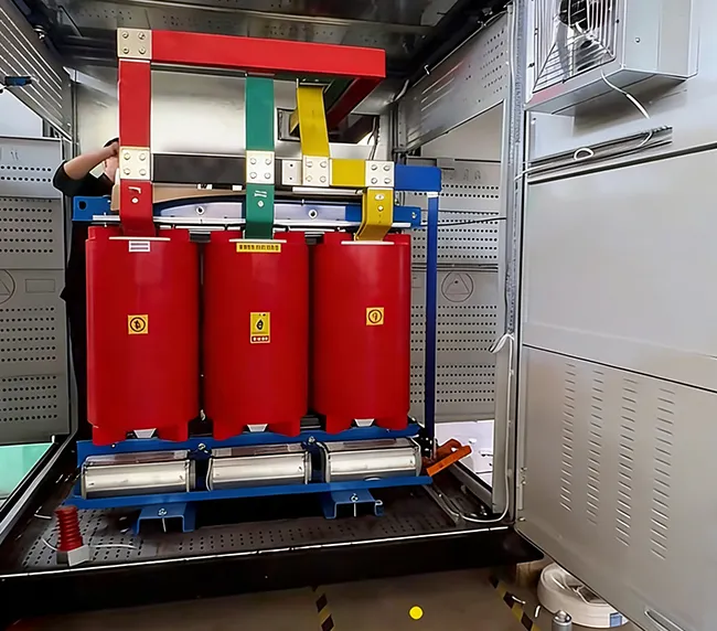 Hongwei Power Hospital fonte de alimentação dupla 2000kVA (10kV-0,4kV) solução de transformador de p