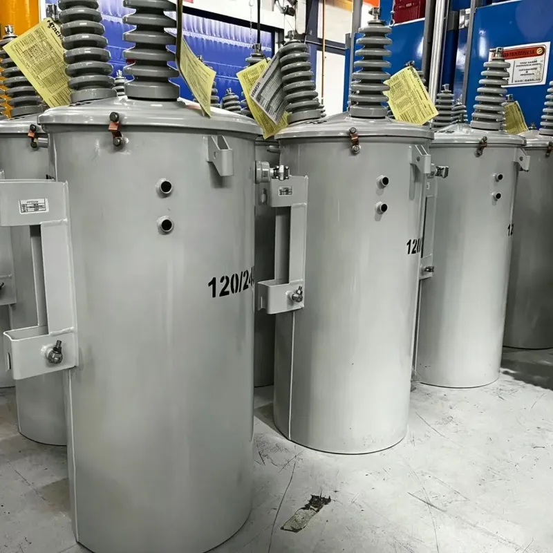 Transformador de distribui&ccedil;&atilde;o monof&aacute;sico 100kVA 33kV/0,4kV para rede el&eacute;trica industrial