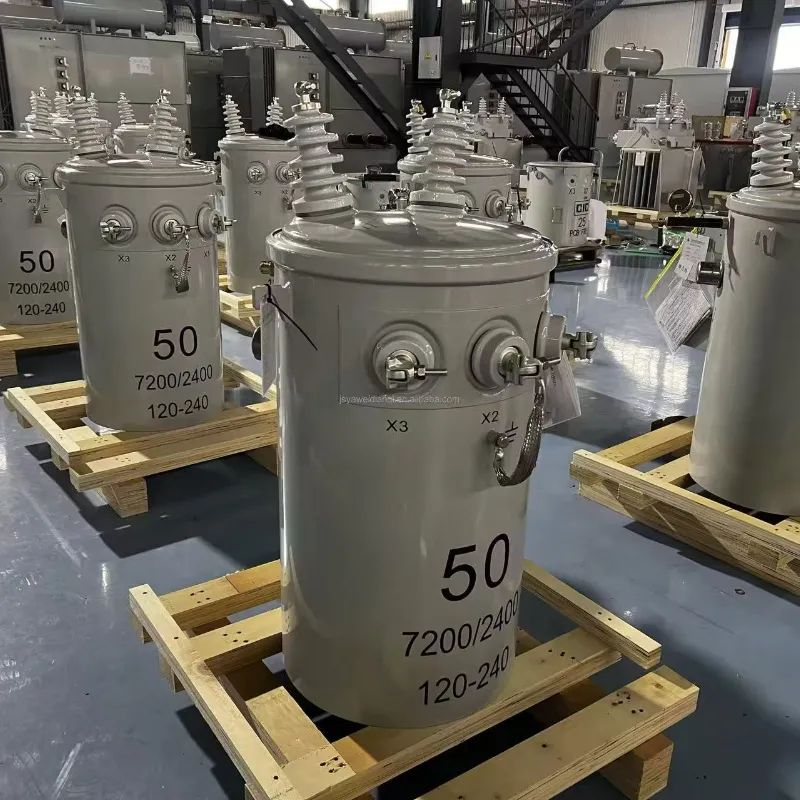 Transformador de distribui&ccedil;&atilde;o monof&aacute;sico 100kVA 33kV/0,4kV para rede el&eacute;trica industrial
